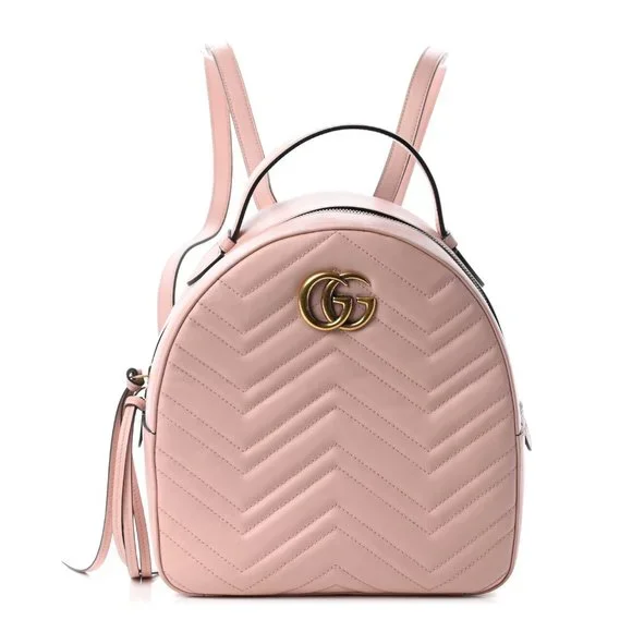 Gucci | Bags | Gucci Gg Marmont Womens Light Pink Matelasse  display picture 1